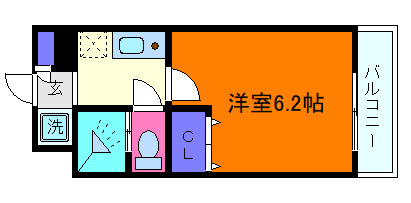 メインステージ深江ステーションフロントの間取り