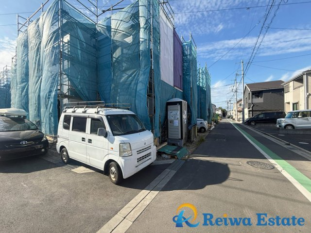 新築戸建　高座郡寒川町一之宮3丁目の前面道路含む現地写真