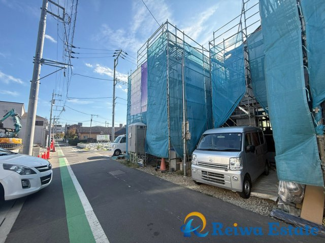 新築戸建　高座郡寒川町一之宮3丁目の前面道路含む現地写真