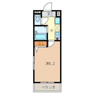 【間取り】 | コスモス武蔵浦和 | 間取りです。