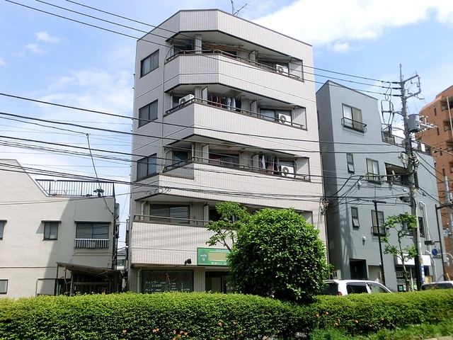 荻原マンションの外観|綺麗な外観のマンションです♪