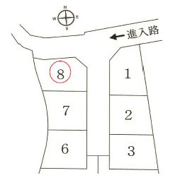 【区画図】 | 嵐山薬師下町 新築一戸建