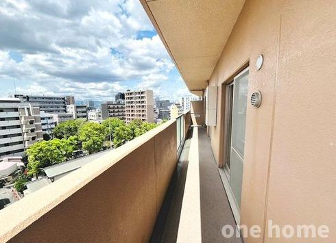 リーベルシティ淀川通のバルコニー|◆角部屋につき、全てのお部屋がバルコニーに面しており、陽当たり・通風良好です！