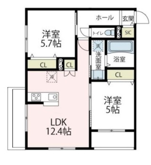 【間取り】 | プレストサージュ | 間取りです。