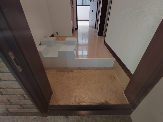川崎市多摩区東生田２丁目のアパートの玄関|玄関です