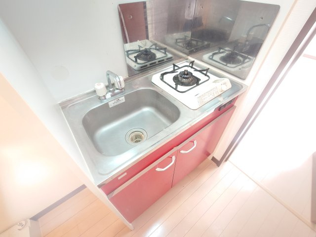 川崎市多摩区東生田２丁目のアパートのキッチン|使いやすいキッチンです