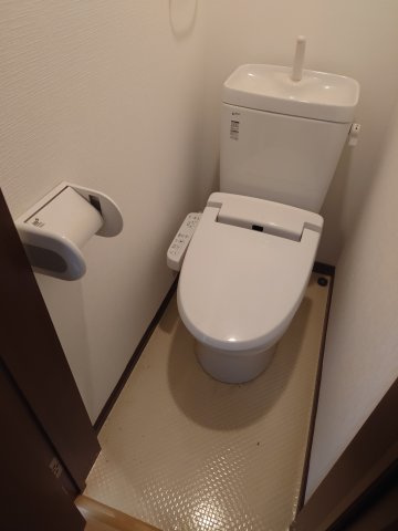 マ・ピエス東生田弐番館のトイレ|トイレです