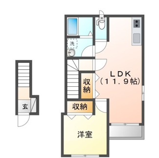【間取り】 | パル　ハイツ | 間取りです。