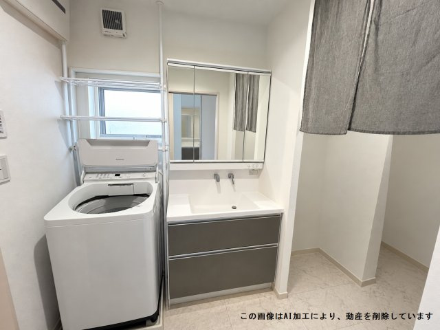 安芸郡海田町成本の独立洗面台
