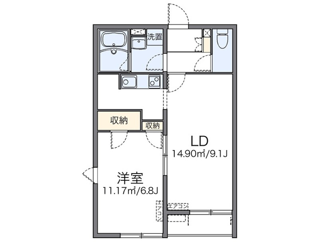 【間取り】 | レオネクストツゥ