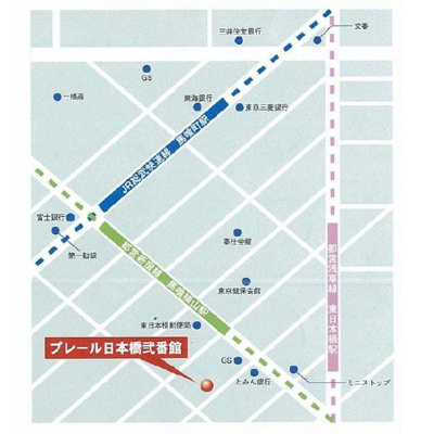 【地図】 | プレール日本橋弐番館
