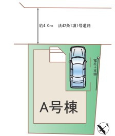 【仲介手数料無料】ふじみ野市鶴ケ舞の区画図