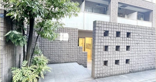 銀座アパートメントハウスのエントランス