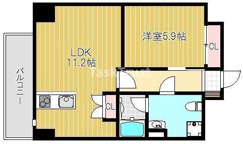【間取り】 | アクエルド緑地公園
