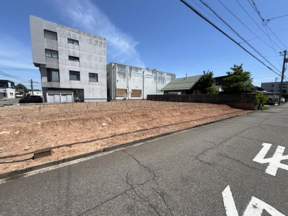 福井市二の宮2丁目　土地の外観