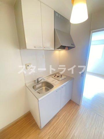 大阪市都島区都島本通２丁目の賃貸マンションのキッチン