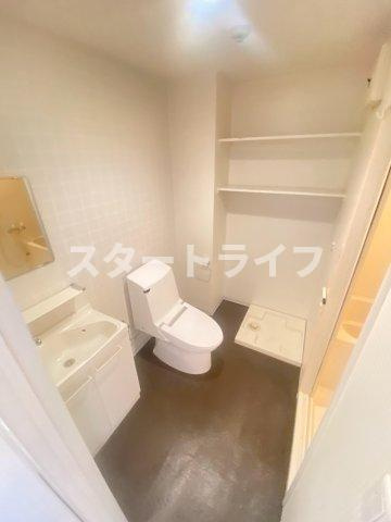 大阪市都島区都島本通２丁目の賃貸マンションの洗面所