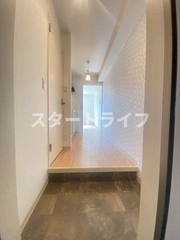 大阪市都島区都島本通２丁目の賃貸マンションの玄関