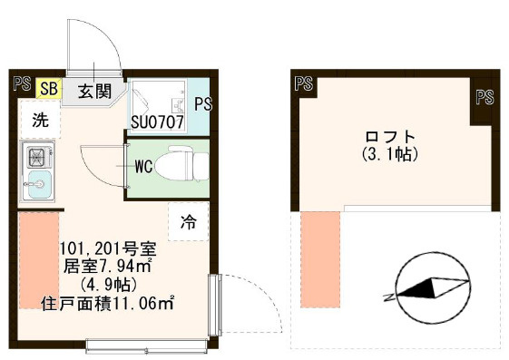 ハーモニーテラスMachiya Westの間取り|☆敷金ゼロ・礼金ゼロ！！初期安(^^♪ネット無料☆