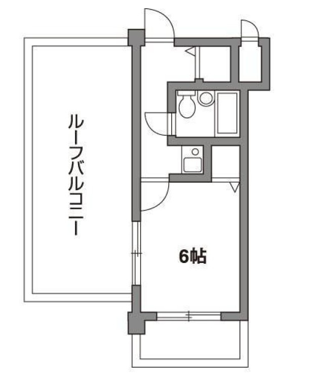 川崎市多摩区栗谷３丁目の賃貸マンションの間取り