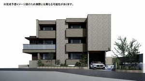 グリーンメゾン平井の外観パース