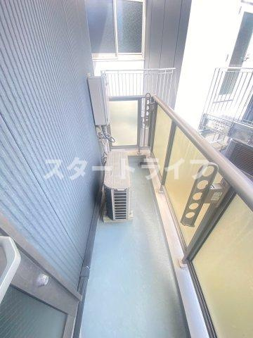 大阪市都島区都島本通２丁目の賃貸マンションのバルコニー