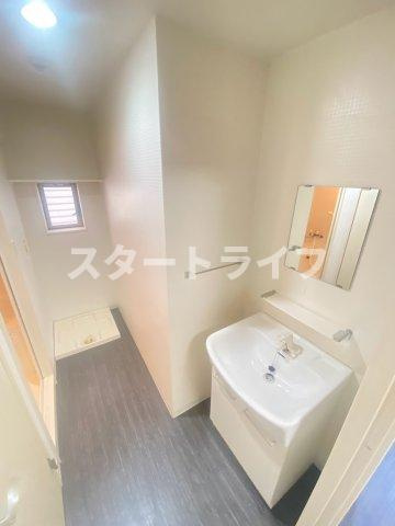 大阪市都島区都島本通２丁目の賃貸マンションの洗面所