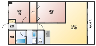 【間取り】 | こうやハイツ