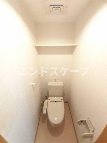ヴィラ　アルビレオのトイレ|高崎、前橋のお部屋探しはエンドスケープまで！お客様の理想お聞かせ下さい♪