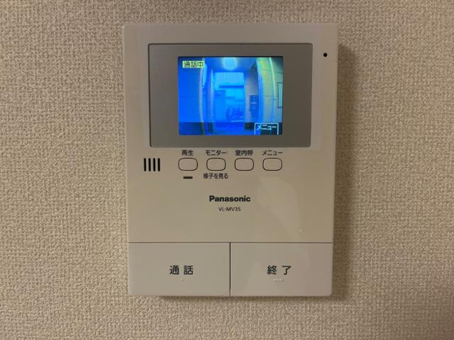 エスポアールのセキュリティ|カメラ付インターホン
