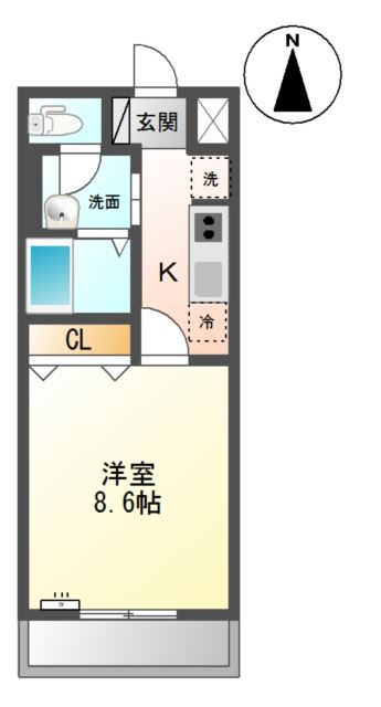 エスポアールの間取り