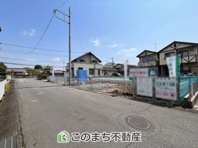 クライン宇都宮市下栗町第1期の前面道路含む現地写真|前面道路含む現地写真