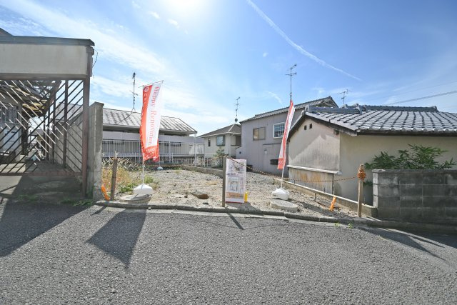 Hapikurutown京都府向日市上植野町山ノ下建築条件付き土地の外観|敷地面積広々の181.61㎡（約54.93坪）になります。