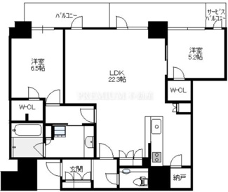 【間取り】 | シエリアタワー大阪堀江　日吉小学校 | シエリアタワー大阪堀江　間取り
