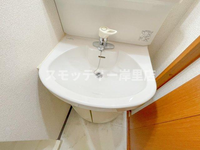 エクセル沢之町の独立洗面台