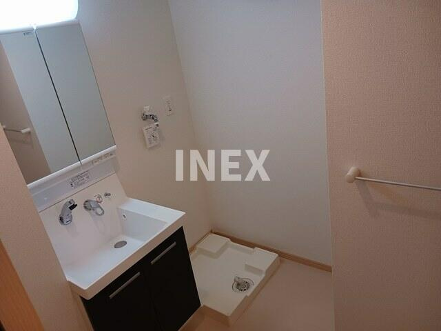 横浜市南区中村町３丁目の賃貸マンションの独立洗面台