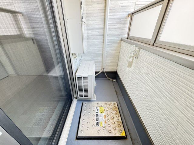 クリエオーレ照ケ丘Ⅱのバルコニー