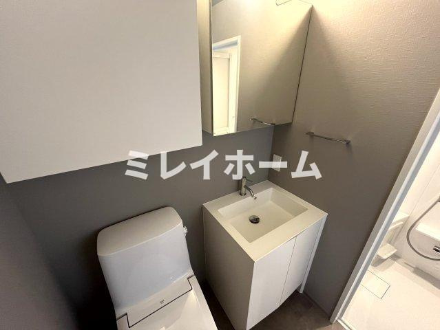 GENOVIA大森町の独立洗面台
