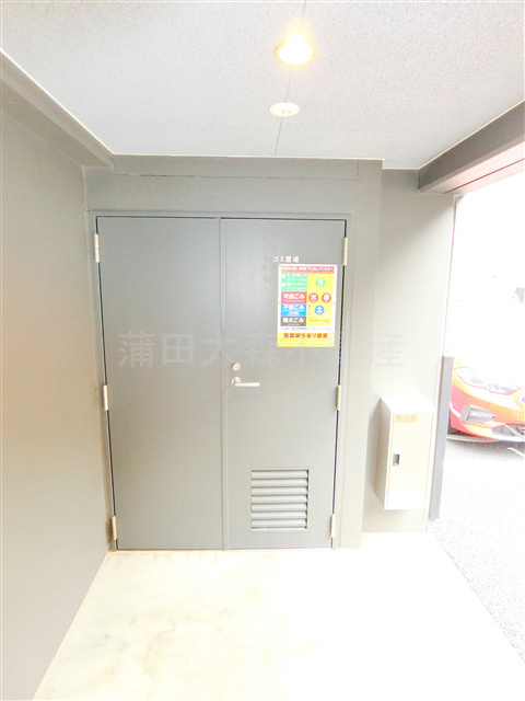 ディアレイシャス東京サウスパレスのその他共用部分|曜日時間関係なくゴミ捨て可能な敷地内ゴミ捨て場！