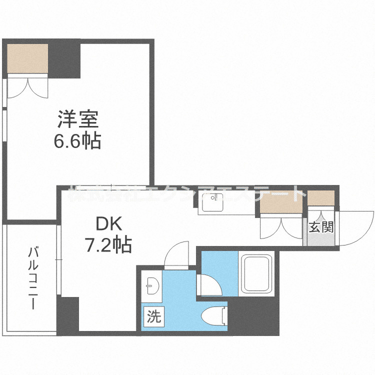 MT玉造の間取り