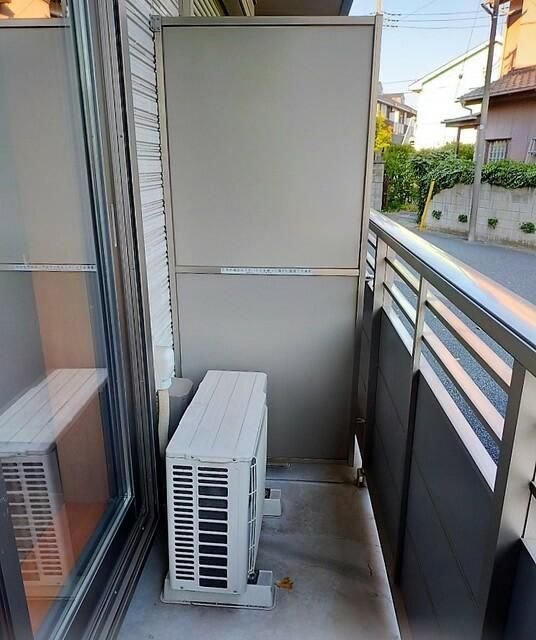市原市五井の賃貸マンションのバルコニー