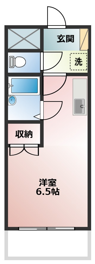 第一高田マンションの間取り