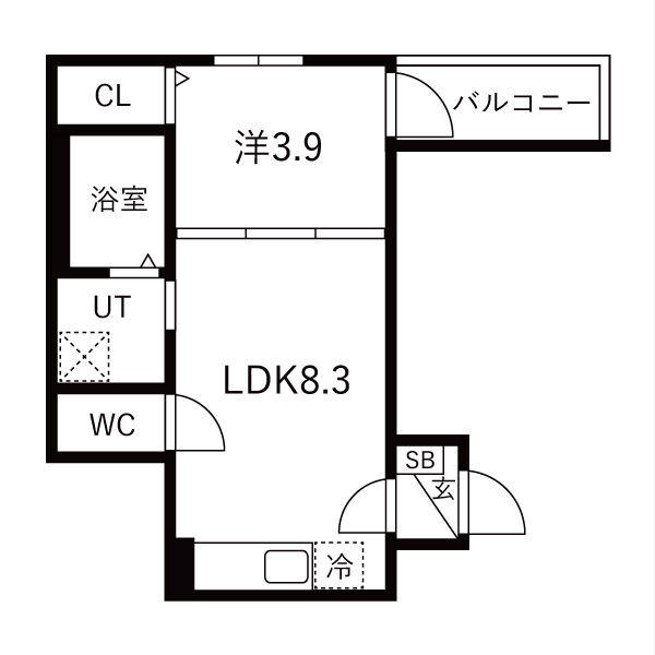 F asecia copperの間取り