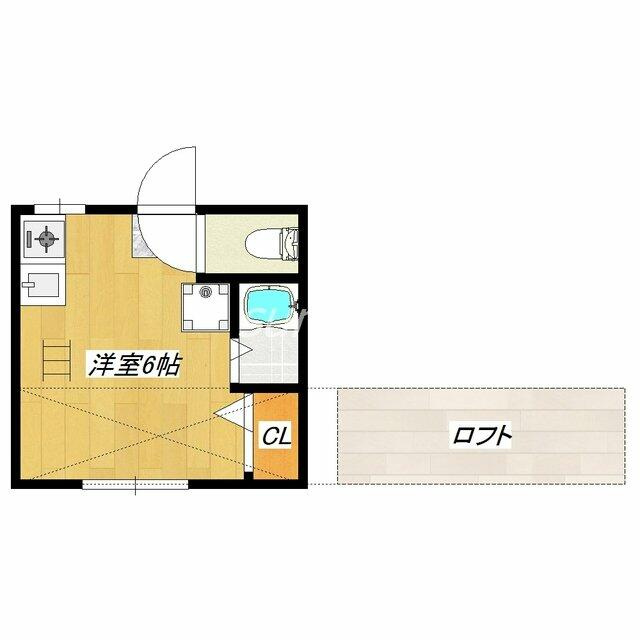 ロフト付の間取りです♪
