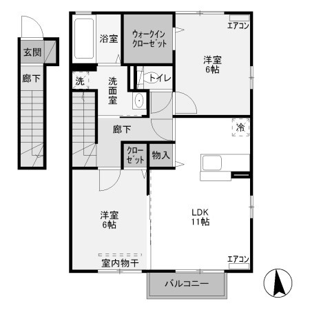 【間取り】 | ファクトール B