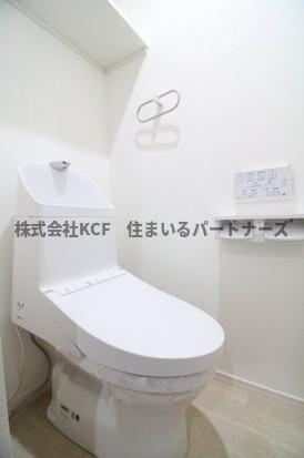 CLOVER津福のトイレ|トイレもきれいです