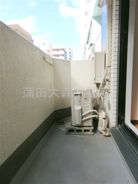 クレッセント大森のバルコニー