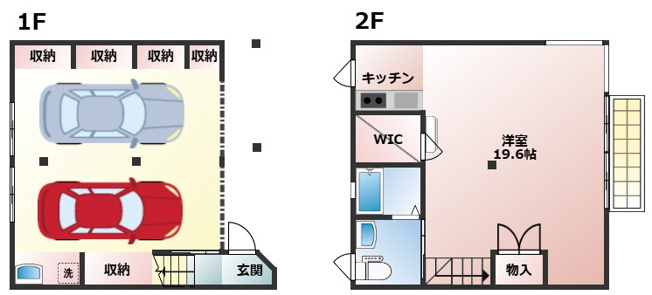 【間取り】 | Cachette