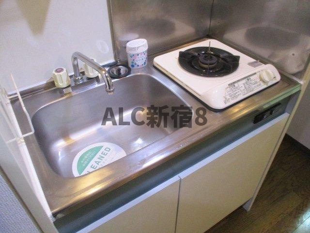 杉並区荻窪２丁目の賃貸マンションのキッチン