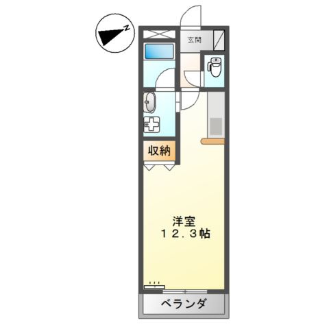 fiume　castelloの間取り